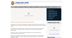 Desktop Screenshot of jaguar-aps.com